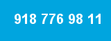 918 776 98 11 918 776 98 11
